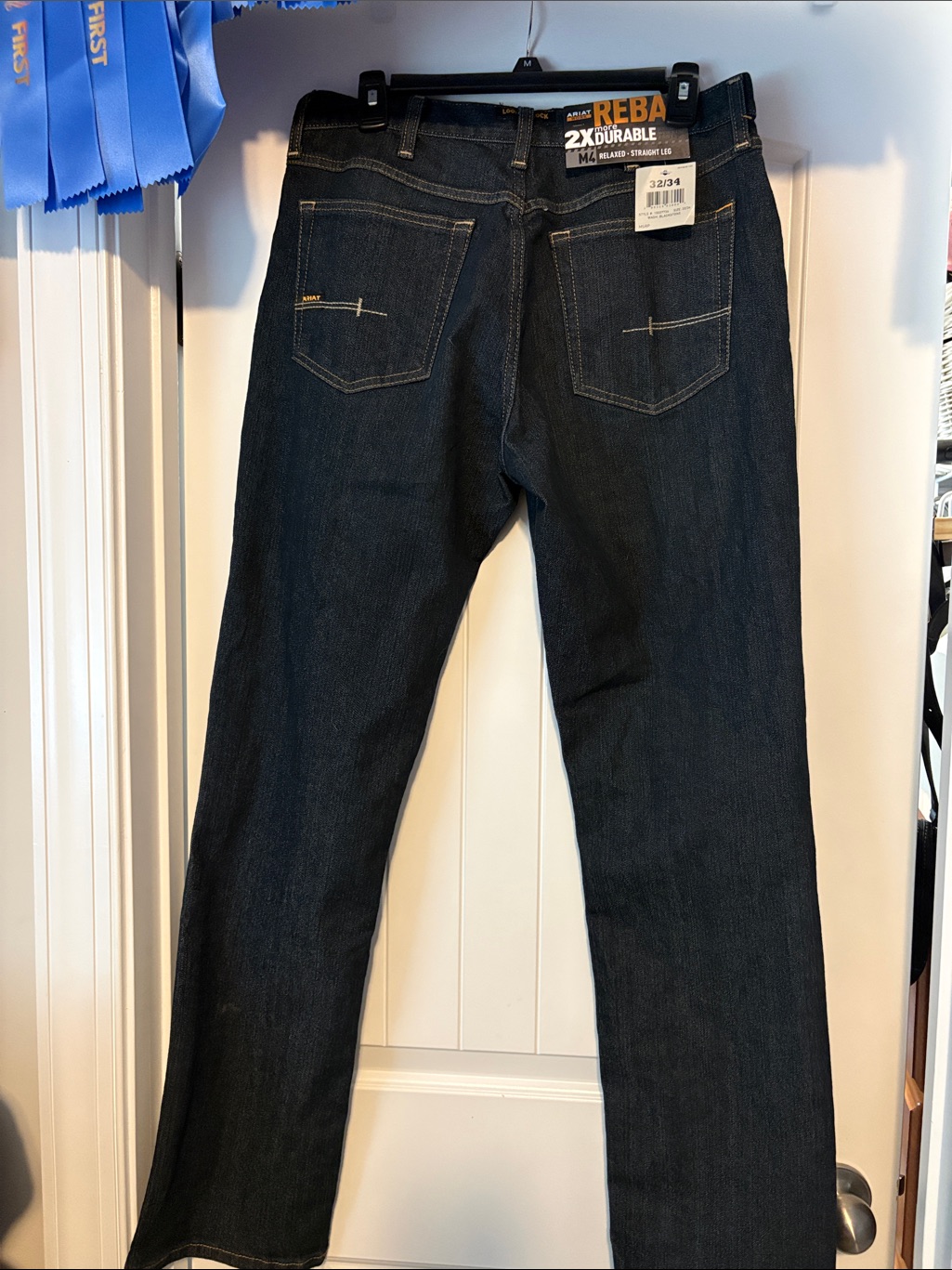 Ariat Men's Dark Indigo Straight Jeans